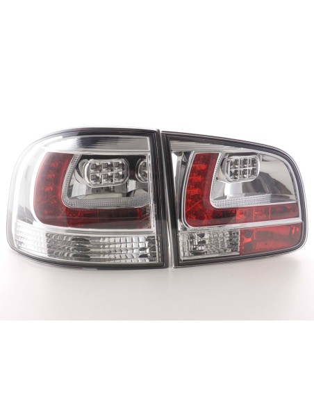 Fanali posteriori a LED set VW Touareg tipo 7L 03-09 cromato