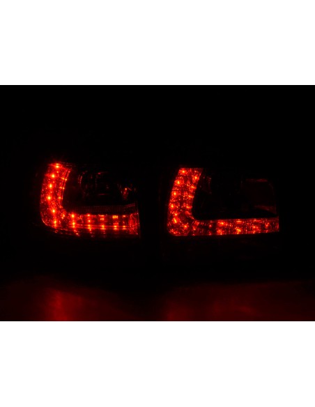 Set di luci posteriori a LED VW Touareg tipo 7L 03-09 rosso / trasparente