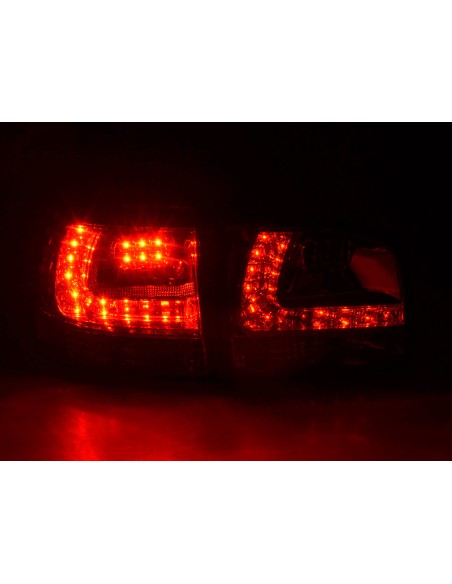 Set di luci posteriori a LED VW Touareg tipo 7L 03-09 rosso / trasparente