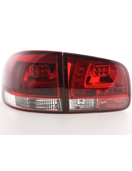 Set di luci posteriori a LED VW Touareg tipo 7L 03-09 rosso / trasparente