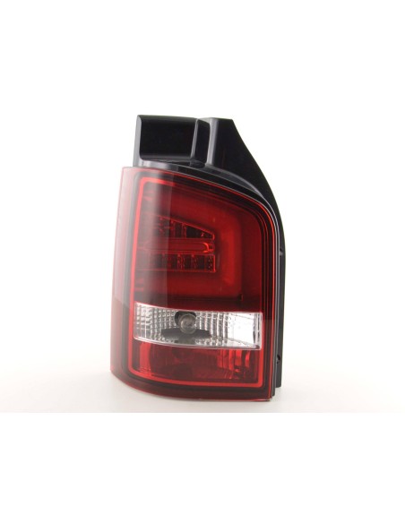 Fanali posteriori a LED set VW T5 2010- rosso / trasparente