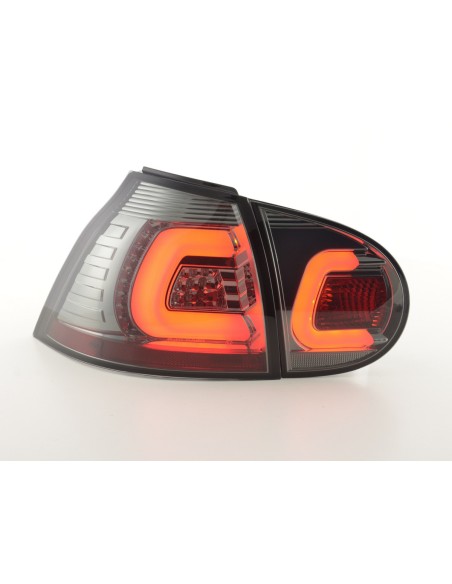 Fanali posteriori a LED set VW Golf 5 03-08 nero