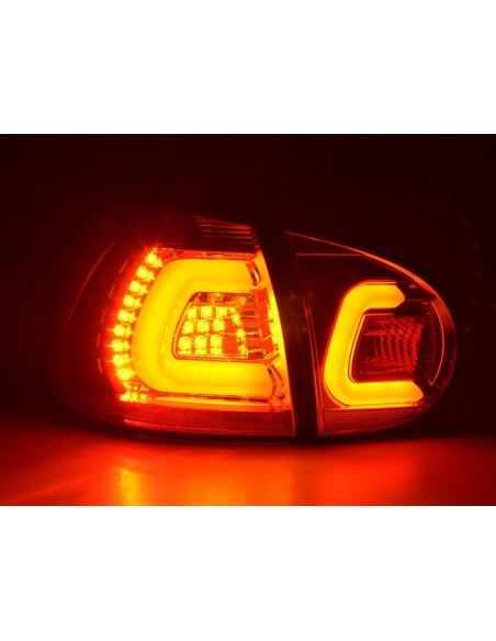 Fanali posteriori a LED set VW Golf 5 03-08 cromato