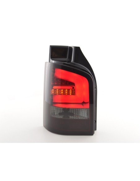 Set di luci posteriori a LED VW Bus T5 03-10 rosso / nero