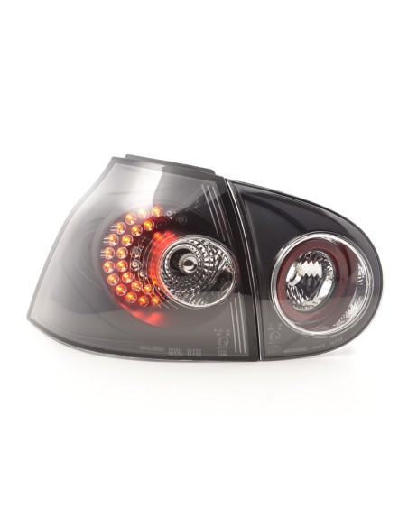 Fanali posteriori a LED set VW Golf 5 tipo 1K 2003-2008 nero per guida a destra