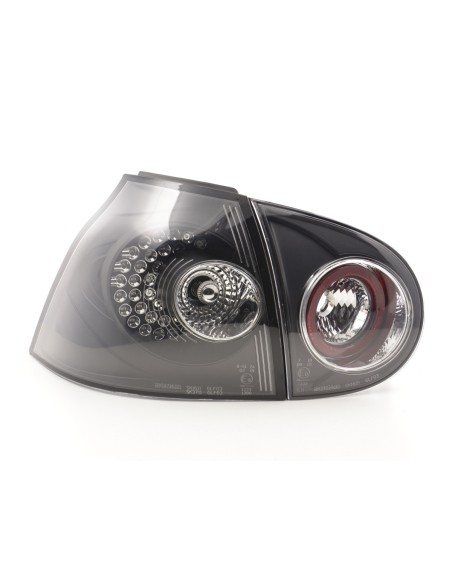 Fanali posteriori a LED set VW Golf 5 tipo 1K 2003-2008 nero per guida a destra