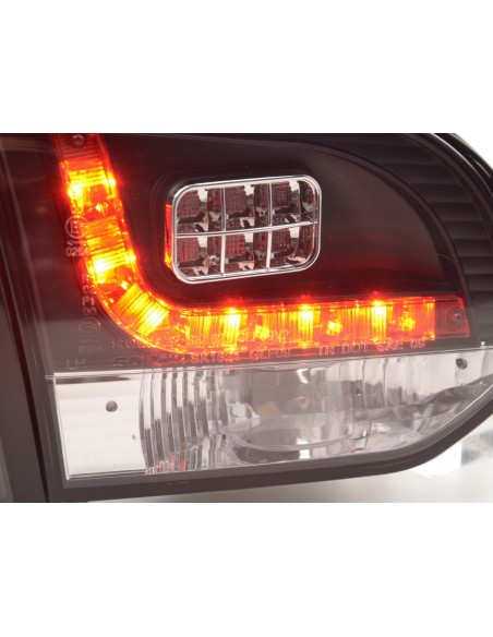Fanali posteriori a LED set VW Golf 6 tipo 1K 2008-2012 nero per guida a destra