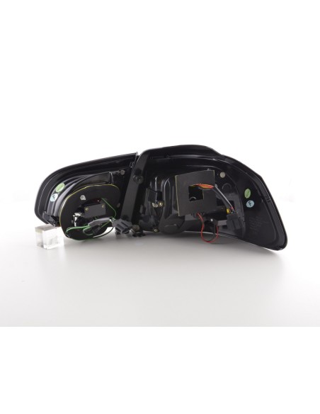 Fanali posteriori a LED set VW Golf 6 tipo 1K 2008-2012 rosso / nero per guida a destra
