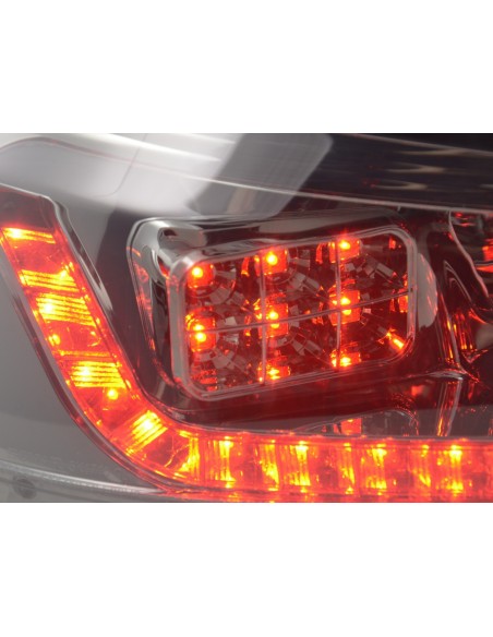 Fanali posteriori a LED set VW Golf 6 tipo 1K 2008-2012 nero per guida a destra