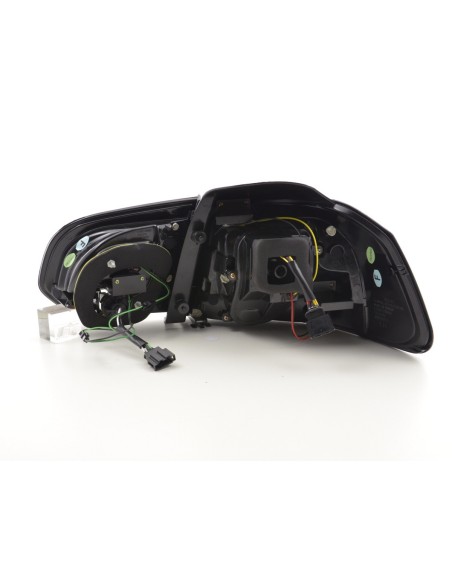 Fanali posteriori a LED set VW Golf 6 tipo 1K 2008-2012 nero con indicatori LED per guida a destra