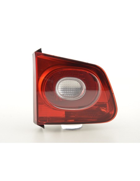 Ricambi fanale posteriore sinistro VW Tiguan (5N) 07-11 rosso / trasparente