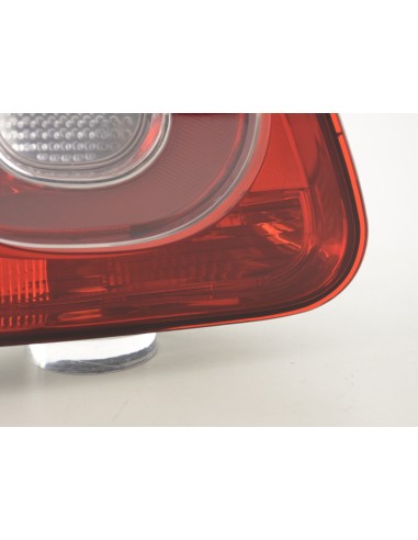 Ricambi fanale posteriore sinistro VW Tiguan (5N) 07-11 rosso / trasparente