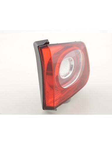 Ricambi fanale posteriore sinistro VW Tiguan (5N) 07-11 rosso / trasparente