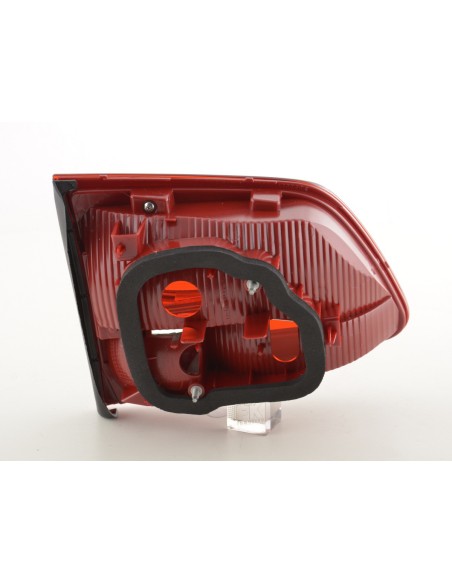 Parti di usura fanale posteriore destro VW Touran (1T) 11-14 rosso / trasparente