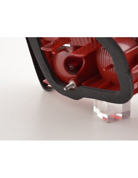 Parti di usura fanale posteriore destro VW Touran (1T) 11-14 rosso / trasparente