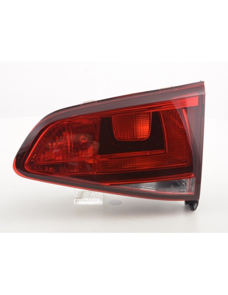 Parti di usura luce posteriore destra VW Golf 7 dal 2012 rosso / nero