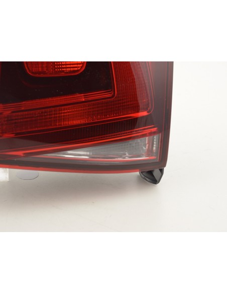 Parti di usura luce posteriore destra VW Golf 7 dal 2012 rosso / nero