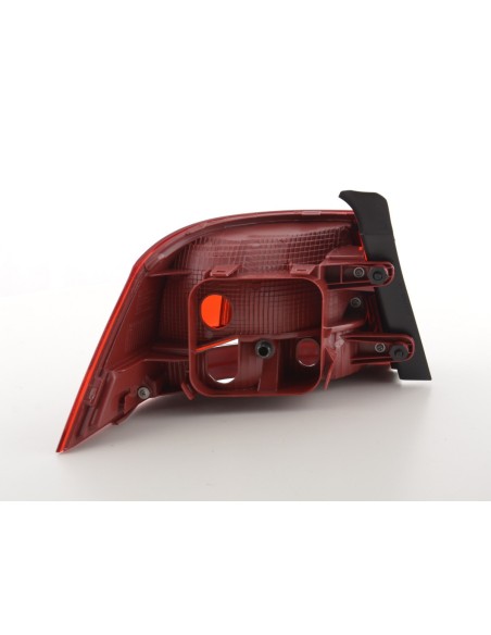 Parti di usura fanale posteriore destro VW Passat 3C Sedan 2010- rosso / trasparente