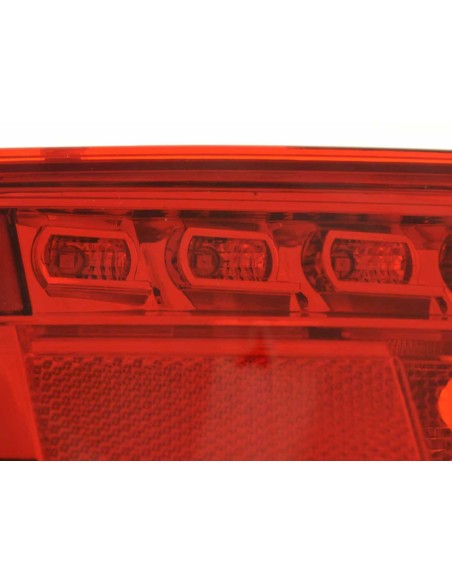 Ricambi fanale posteriore sinistro Audi A4 B8 8K berlina 07- rosso / trasparente