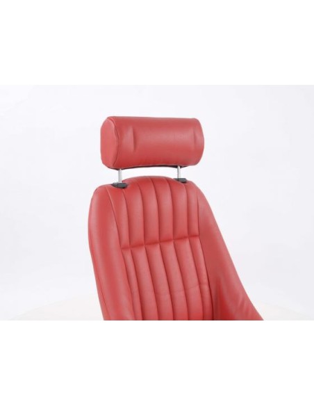 FK Oldtimersitze Sedili avvolgenti per auto Set Montgomery in look retrò rosso