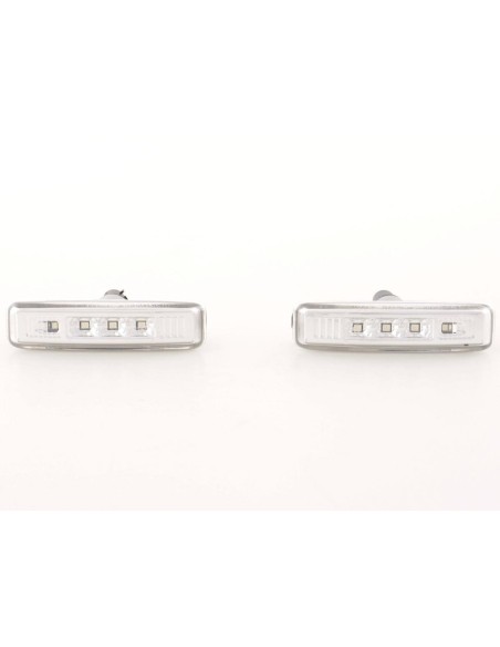 Indicatori di direzione laterali set LED BMW 5er E39, cromato