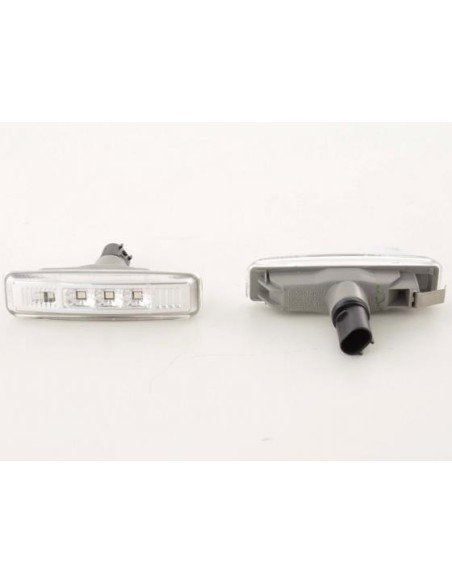 Indicatori di direzione laterali set LED BMW 5er E39, cromato