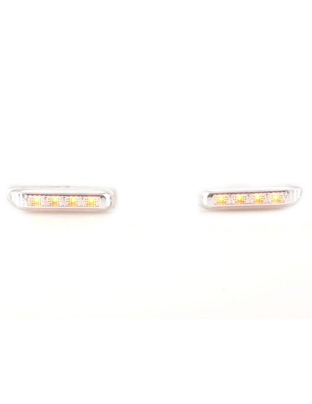 Set di frecce laterali lampeggianti LED BMW Serie 3 E46 98-02 trasparente