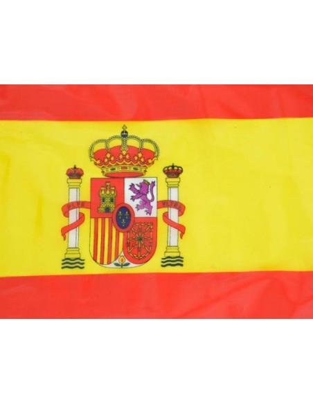 Bandiera per auto Bandiera per auto Bandiera della Spagna con staffa per finestrino laterale 30x45cm