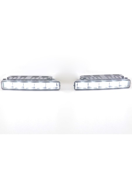 Set luci LED universale con interruttore esterno, cromo