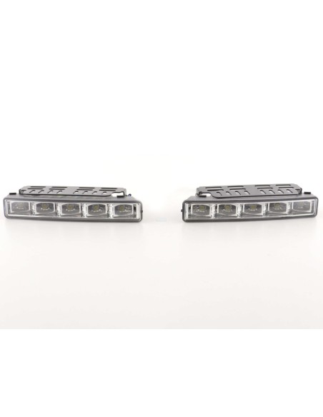 Set luci LED universale con interruttore esterno, cromo