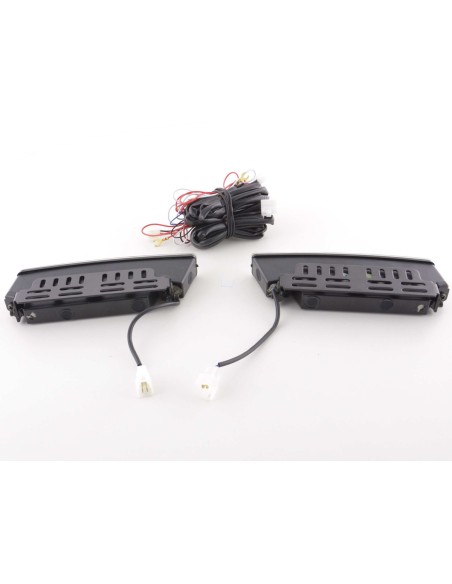 Set luci LED universale con interruttore esterno, cromo