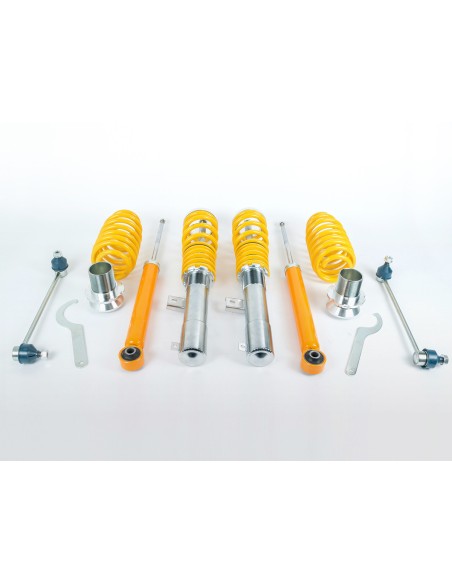 Kit assetto a ghiera in acciaio inossidabile FK VW Jetta 6 del 2010 con montante da 55 mm