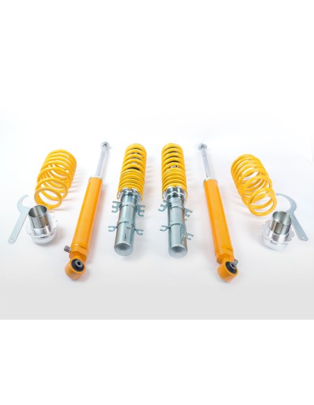 Kit coilover regolabile durezza FK VW Golf 4 1J 1997-2003