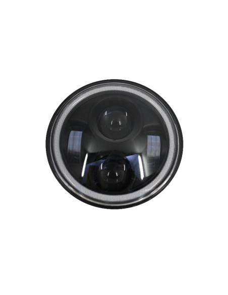 5,75 pollici del motociclo CREE LED faro angelo occhio Halo DRL