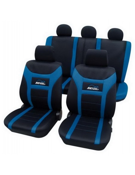 Coprisedile universale Eco-Class Super-Speed 11 pezzi Grigio