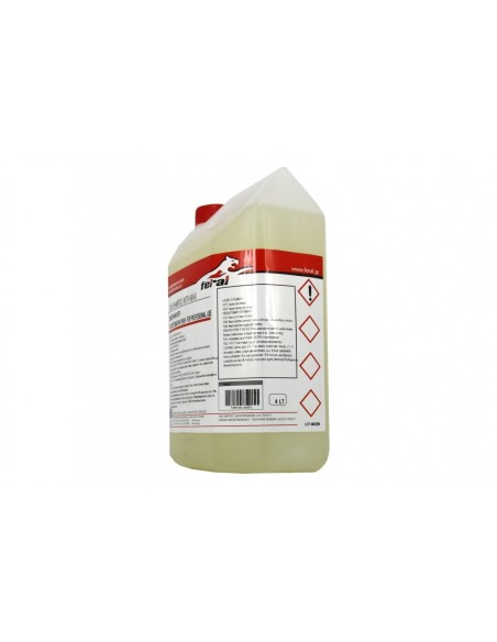 Shampoo detergente e cera premium per auto e moto, adatto per superfici lucide - Concentrato 4 litri