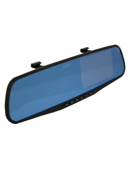 Xblitz Mirror 16 Dash Camera Full HD 1080P 4,3" 140 gradi nera