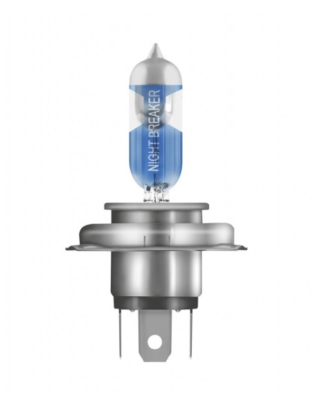 Laser alogeno di notte dell'Interruttore del faro di OSRAM +130% 64193NBL H4 12V 60-55W Duobox (2 Unità)