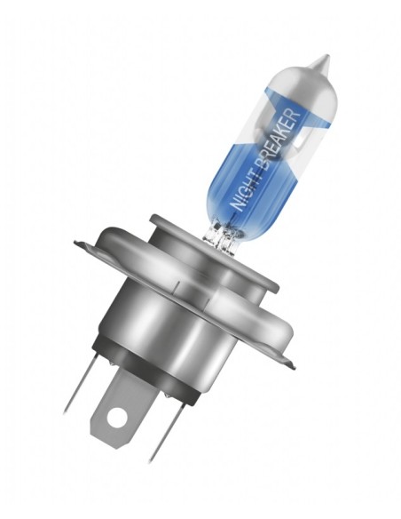 Laser alogeno di notte dell'Interruttore del faro di OSRAM +130% 64193NBL H4 12V 60-55W Duobox (2 Unità)