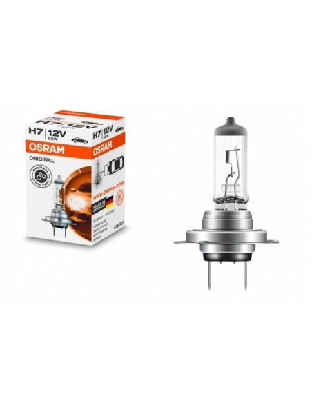Scatola di cartone alogena del proiettore H7 12V di OSRAM (1 Unità)