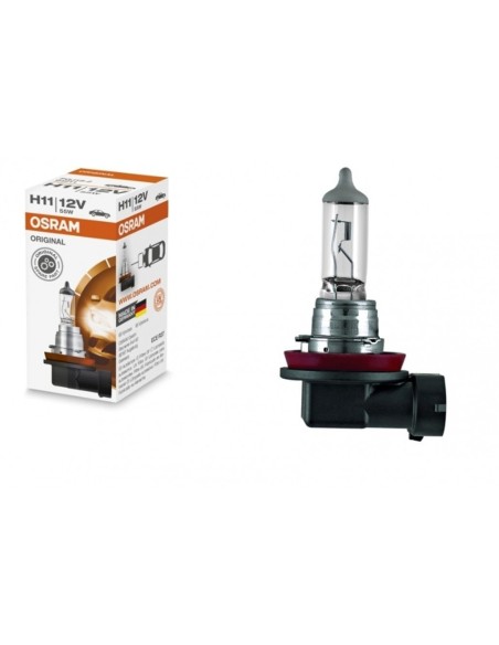 Lampada frontale alogena H11 12V di OSRAM (1 Unità)