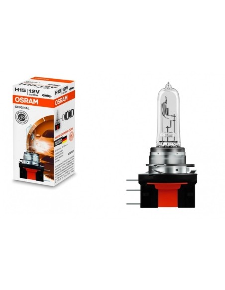 Lampada frontale alogena H15 12V 15-55W (1 unità)