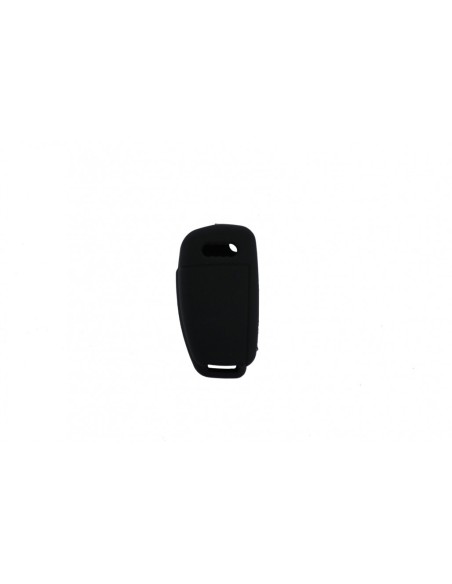 Coperchio chiave auto in silicone per AUDI - Nero