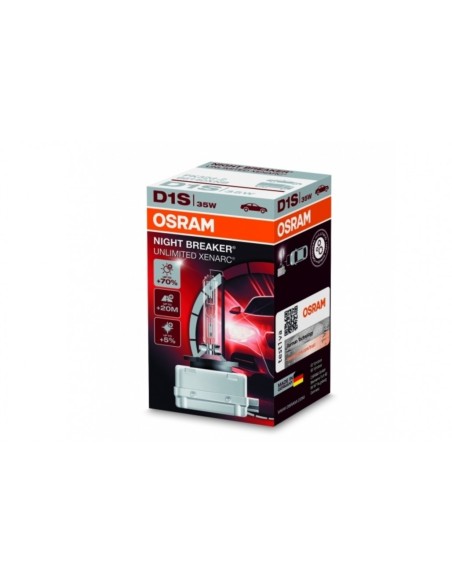OSRAM XENARC INTERRUTTORE NOTTURNO D1S - Lampada allo xeno 66140XNB 35W