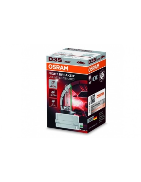 OSRAM XENARC INTERRUTTORE NOTTURNO ILLIMITATO D3S - Lampada allo xeno 66340XNB 35W