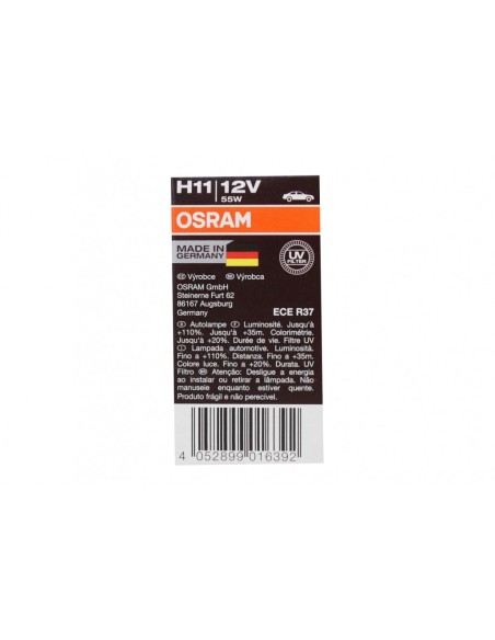 OSRAM NIGHT BREAKER ILLIMITATO H11 Proiettore alogeno 12V 60-55W