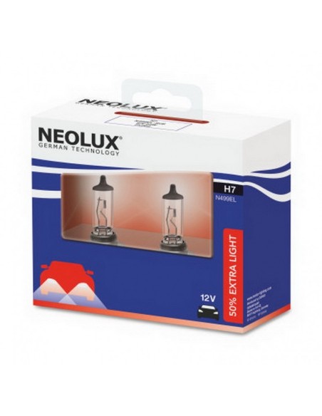 Lampada frontale alogena SILVERSTAR 2.0 N499EL-2SCB H7 12V 55W in scatola di cartone (1 unità)