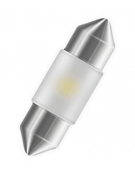 OSRAM LED retrofit bianco freddo standard (6431CW) 0.5W 12V (SV8.5-8) 31mm