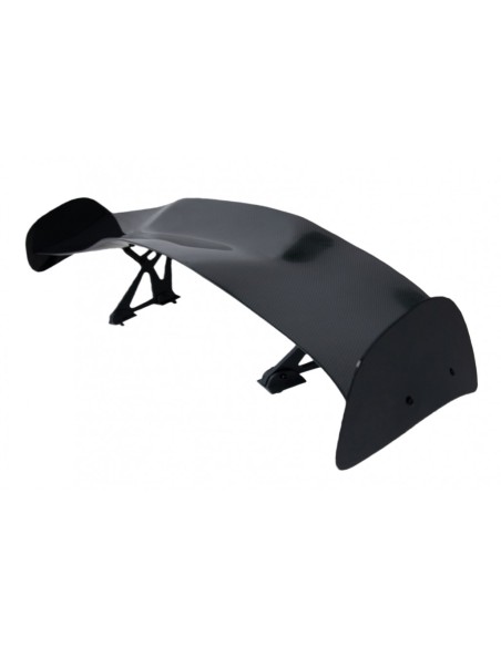 Spoiler posteriore universale ala GT design in vero carbonio (regolabile)