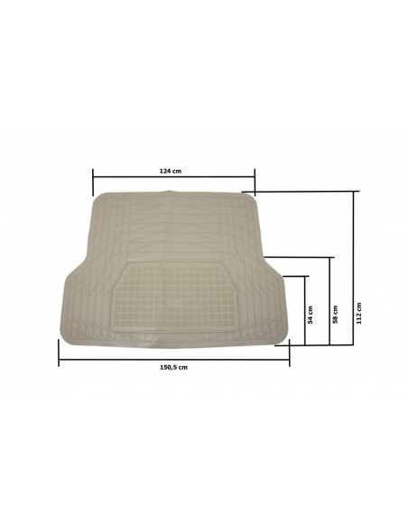 Baule Mat Beige Universale Adattabile